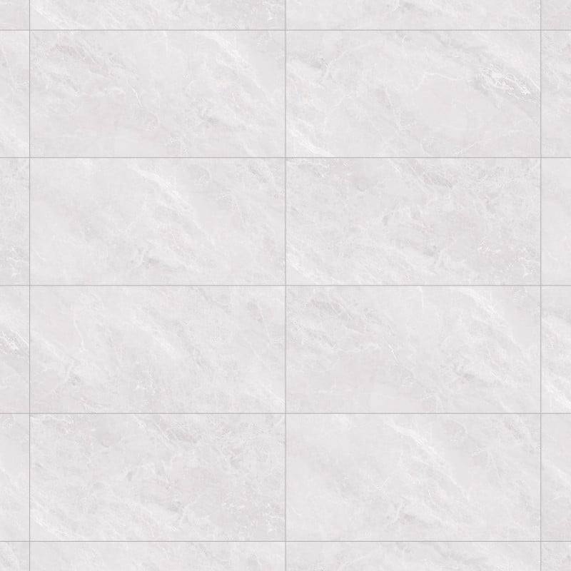 Mexen Tradi Bianco glasiertes Feinsteinzeug rekt. G1, Boden- und Wandfliese 120 x 60 cm, glänzend - TL152-120-060-02