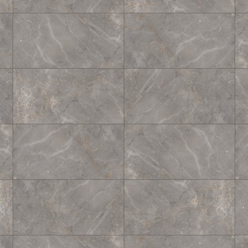 Mexen Era Grey glasiertes Feinsteinzeug rekt. G1, Boden- und Wandfliese 120 x 60 cm, glänzend - TL117-120-060-03