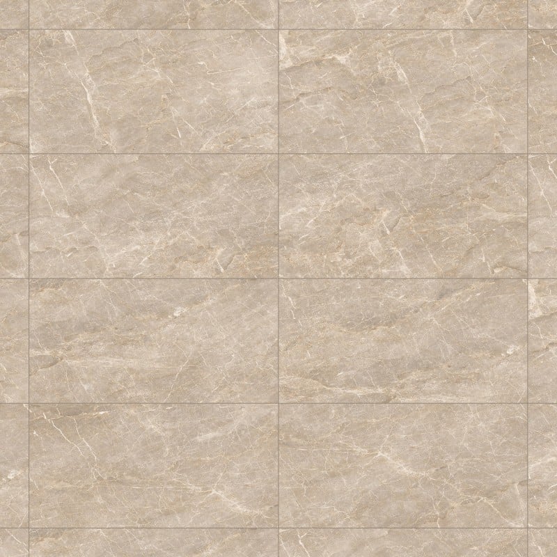 Mexen Nairobi Brown glasiertes Feinsteinzeug rek. G1, Boden- und Wandfliese 120 x 60 cm, glänzend - TL160-120-060-01
