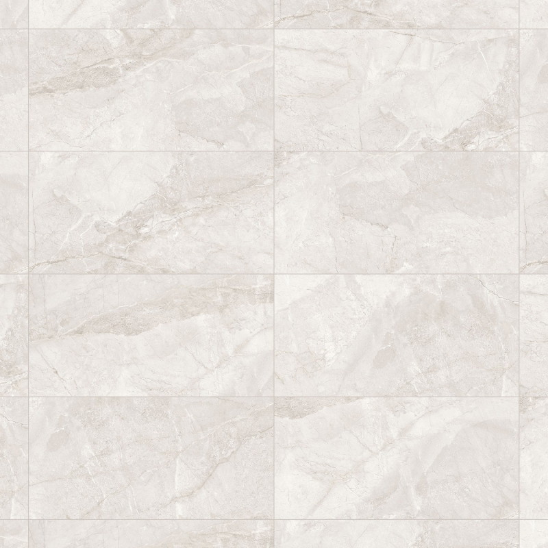 Mexen Margaret Bianco glasiertes Feinsteinzeug rek. G1, Boden- und Wandfliese 120 x 60 cm, Glanz - TL167-120-060-00