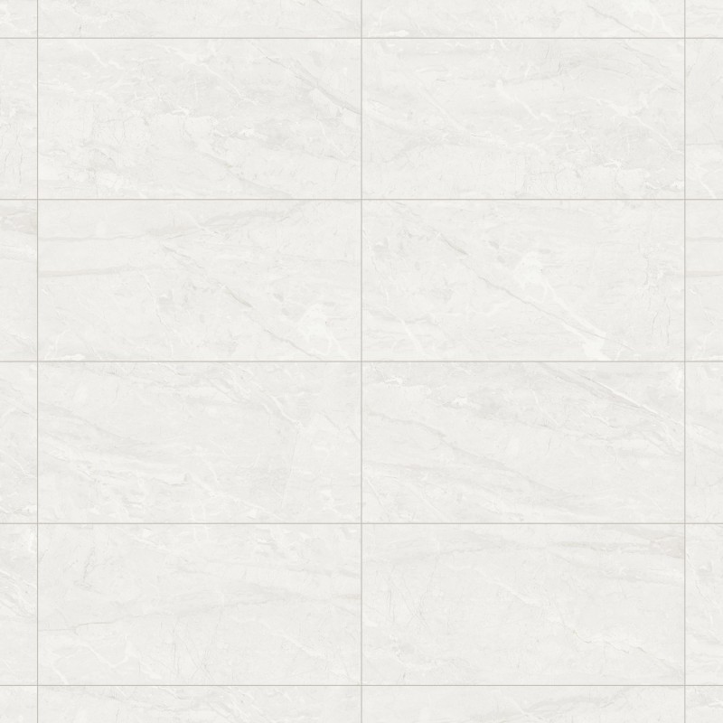 Mexen Krypton Bianco glasiertes Steingut rechteckig G1, Boden- und Wandfliese 120 x 60 cm, glänzend - TL170-120-060-01