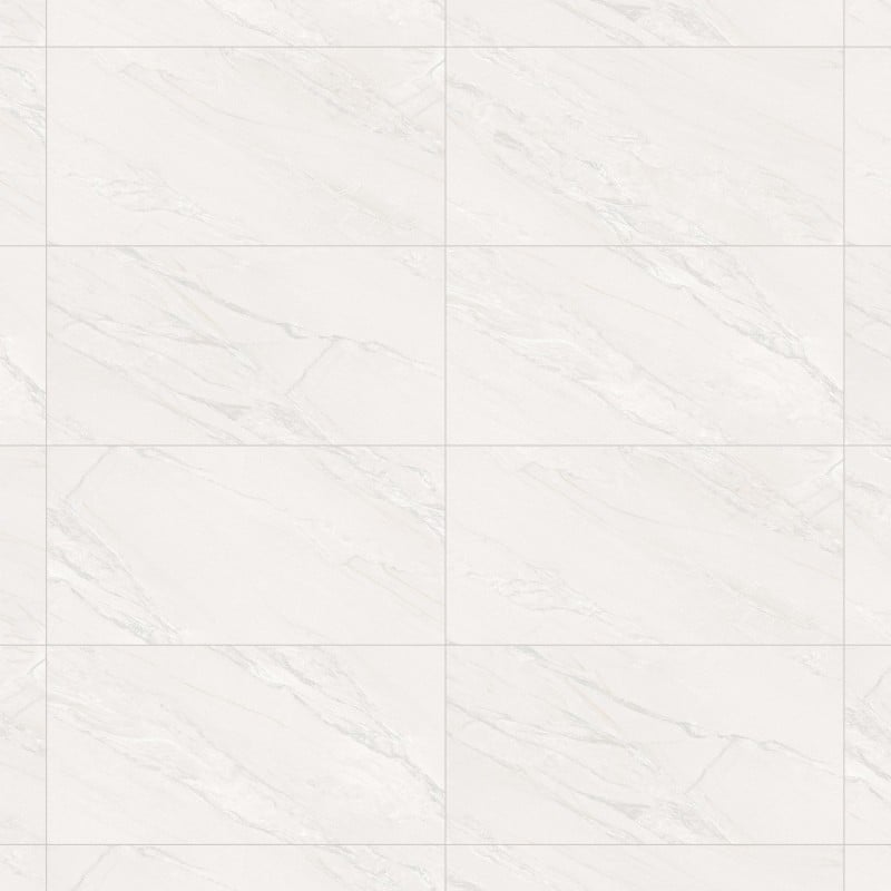 Mexen Spiga Bianco glasiertes Feinsteinzeug rek. G1, Boden- und Wandfliese 120 x 60 cm, glänzend - TL171-120-060-01