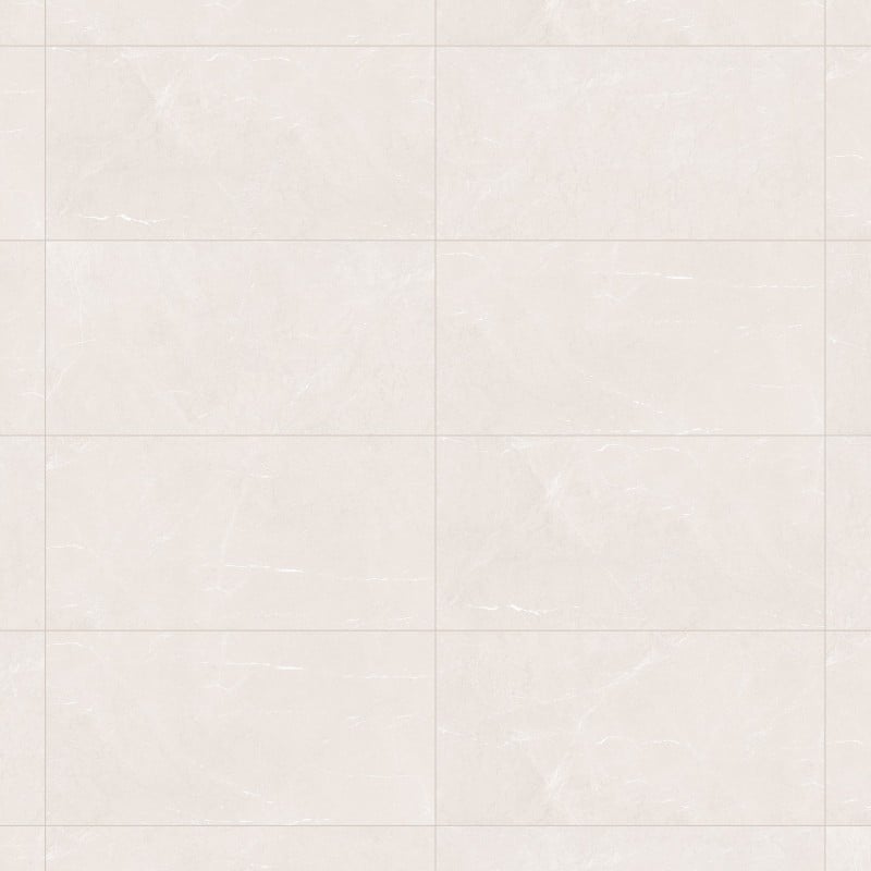 Mexen Gloster Bianco glasiertes Feinsteinzeug rekt. G1, Boden- und Wandfliese 120 x 60 cm, glänzend - TL172-120-060-00