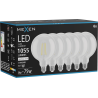 Mexen Vintis 6x LED-Filament-Glühbirne E27, G125, 8W, Neutral - 4000K, 1055 lm, klar - L158-E27-0840-00x06