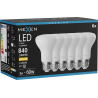 Mexen Nova 6x LED-Glühbirne E27, R63, 8W, Warm - 3000K, 840 lm - L104-E27-0830-01x06
