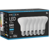 Mexen Nova 6x LED-Glühbirne E27, R63, 8W, Kalt - 6500K, 840 lm - L104-E27-0865-01x06
