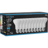 Mexen Nova 10x LED-Glühbirne E27, R63, 12W, Kalt - 6500K, 1260 lm - L104-E27-1265-01x10