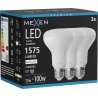 Mexen Nova 3x LED-Glühbirne E27, R80, 15W, Neutral - 4000K, 1575 lm - L105-E27-1540-01x03