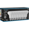 Mexen Nova 10x LED-Glühbirne E27, R80, 15W, Neutral - 4000K, 1575 lm - L105-E27-1540-01x10