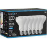 Mexen Nova 6x LED-Glühbirne E27, R80, 15W, Kalt - 6500K, 1575 lm - L105-E27-1565-01x06