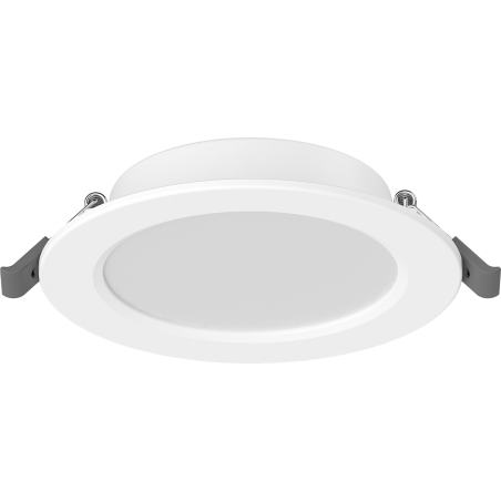 Mexen LDRR LED-Einbau-Deckenspot Downlight, Ø 12 cm, 6W, Kalt - 6500K, 600 lm, weiß - L210-012-0665-20