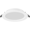 Mexen LDRR LED-Downlight-Deckenpanel, Einbau, Ø 14 cm, 9W, Neutral - 4000K, 990 lm, weiß - L210-014-0940-20