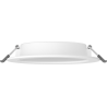Mexen LDRR LED-Downlight-Deckenpanel, Einbau, Ø 14 cm, 9W, Neutral - 4000K, 990 lm, weiß - L210-014-0940-20