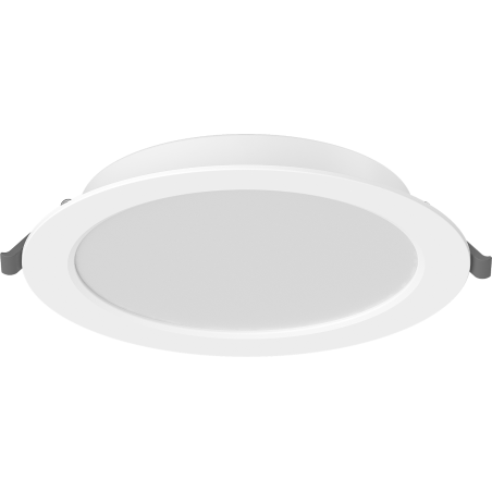Mexen LDRR LED-Decken-Downlight-Einbauleuchte, Ø 17 cm, 12W, Neutral - 4000K, 1320 lm, weiß - L210-017-1240-20