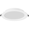 Mexen LDRR LED-Decken-Downlight-Einbauleuchte, Ø 17 cm, 12W, Neutral - 4000K, 1320 lm, weiß - L210-017-1240-20