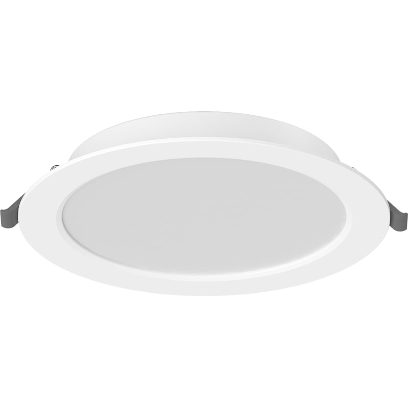 Mexen LDRR Eingelassene LED-Downlight-Deckenleuchte Ø 17 cm, 12W, Kaltweiß - 6500K, 1320 lm, weiß - L210-017-1265-20