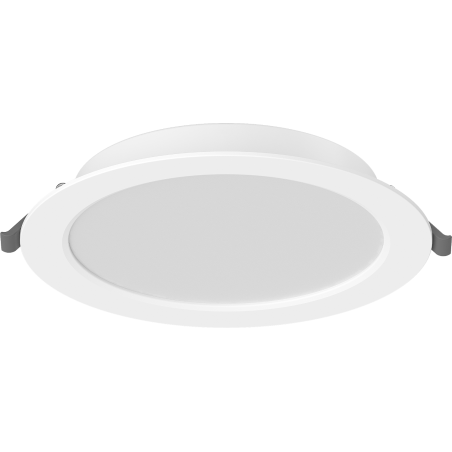 Mexen LDRR Eingelassene LED-Downlight-Deckenleuchte Ø 17 cm, 12W, Kaltweiß - 6500K, 1320 lm, weiß - L210-017-1265-20