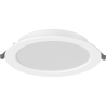 Mexen LDRR Eingelassene LED-Downlight-Deckenleuchte Ø 17 cm, 12W, Kaltweiß - 6500K, 1320 lm, weiß - L210-017-1265-20