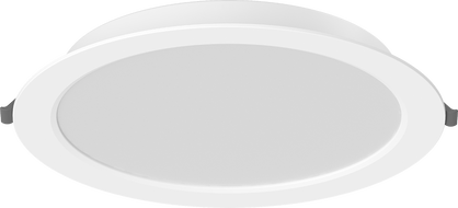 Mexen LDRR Einbau-LED-Deckeneinbaupanel, rund, 22 cm Durchmesser, 18W, Neutral - 4000K, 1980 lm, weiß - L210-022-1840-20