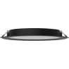 Mexen LDRR LED-Downlight-Deckenpanel, 22 cm, 18W, Neutral - 4000K, 1440 lm, schwarz - L210-022-1840-70
