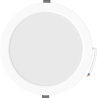 Mexen LDRR LED-Downlight-Deckeneinbauleuchte, Ø 22 cm, 18W, Kaltweiß - 6500K, 1980 lm, weiß - L210-022-1865-20