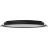 Mexen LDRR LED-Downlight-Deckenpaneel, Einbau, Ø 30 cm, 24W, Neutral - 4000K, 1920 lm, schwarz - L210-030-2440-70