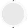 Mexen LDRR LED-Downlight-Deckeneinbauleuchte, Einbaudurchmesser 30 cm, 24W, Kaltweiß - 6500K, 2640 lm, weiß - L210-030-2465-20