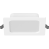 Mexen LDRR LED-Downlight-Deckenpaneel, Einbau 12 x 12 cm, 6W, Neutral - 4000K, 600 lm, weiß - L211-012-0640-20