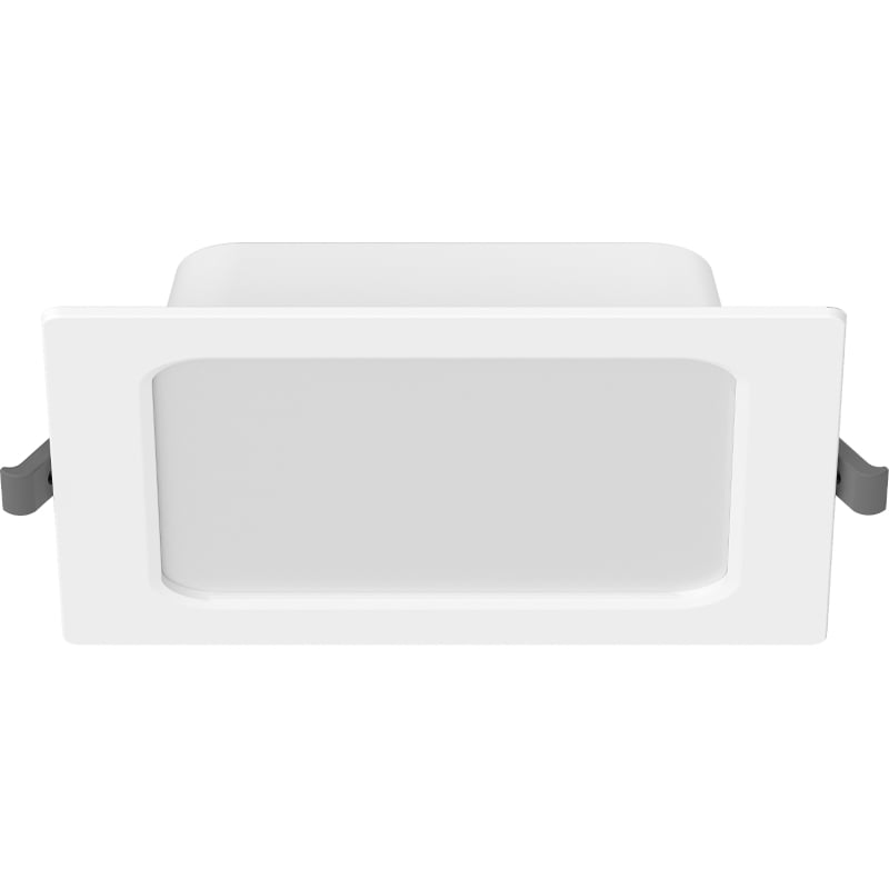 Mexen LDRR Eingelassene LED-Downlight-Deckenplatte 14 x 14 cm, 9W, Kalt - 6500K, 990 lm, weiß - L211-014-0965-20