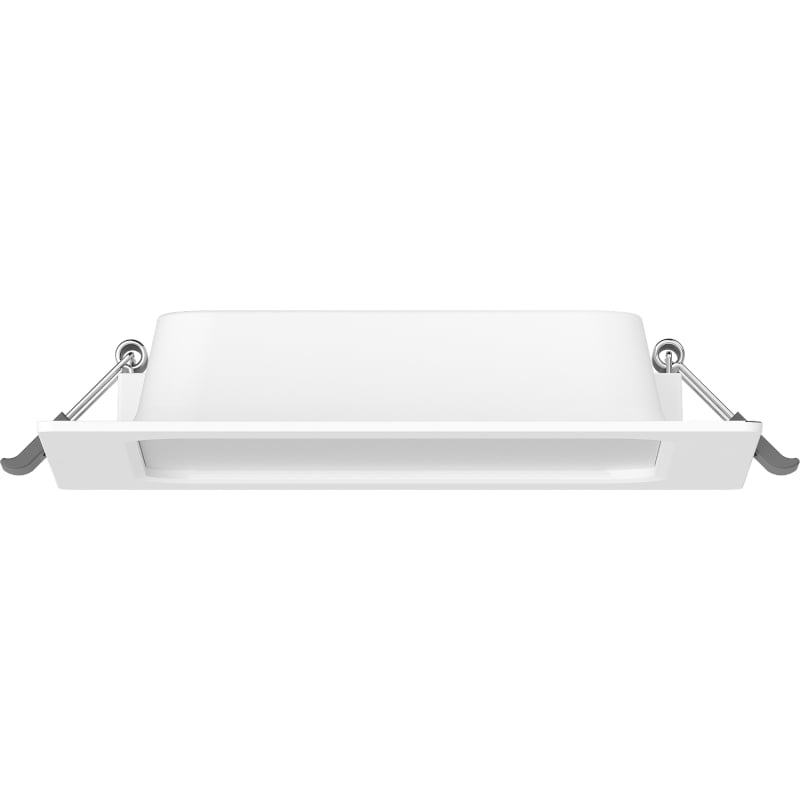 Mexen LDRR Eingelassene LED-Downlight-Deckenplatte 14 x 14 cm, 9W, Kalt - 6500K, 990 lm, weiß - L211-014-0965-20