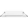 Mexen LDRR Eingelassene LED-Downlight-Deckenplatte 14 x 14 cm, 9W, Kalt - 6500K, 990 lm, weiß - L211-014-0965-20