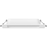 Mexen LDRR Deckeneinbauleuchte LED 17 x 17 cm, 12W, Neutral - 4000K, 1320 lm, weiß - L211-017-1240-20