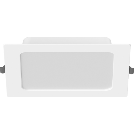 Mexen LDRR Deckeneinbauleuchte LED 17 x 17 cm, 12W, Neutral - 4000K, 1320 lm, weiß - L211-017-1240-20