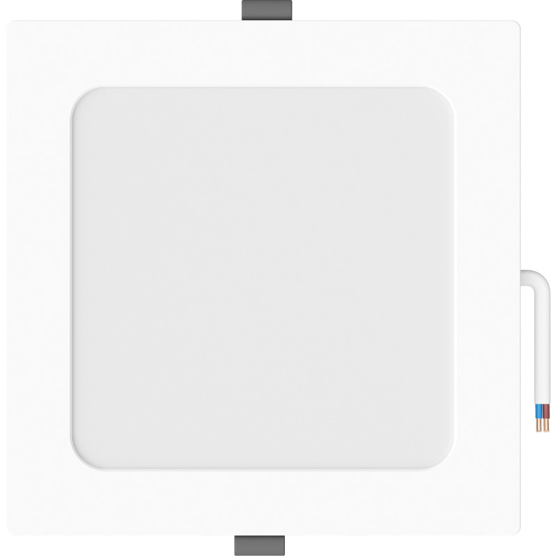 Mexen LDRR Deckeneinbauleuchte LED 17 x 17 cm, 12W, Neutral - 4000K, 1320 lm, weiß - L211-017-1240-20