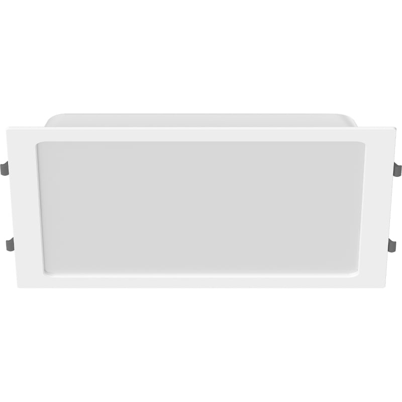 Mexen LDRR Eingelassene LED-Downlight-Deckenleuchte 30 x 30 cm, 24W, Neutral - 4000K, 2640 lm, weiß - L211-030-2440-20