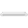Mexen LDRR Deckenleuchte Einbau-LED-Downlight 30 x 30 cm, 24W, Kalt - 6500K, 2640 lm, weiß - L211-030-2465-20