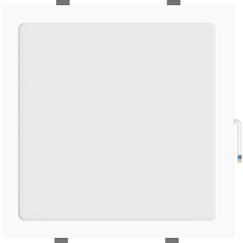 Mexen LDRR Deckenleuchte Einbau-LED-Downlight 30 x 30 cm, 24W, Kalt - 6500K, 2640 lm, weiß - L211-030-2465-20