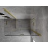 Mexen Mist-F Duo faltbare Duschkabine rechts 70 x 120 cm, transparent, gold gebürstet - 8A6-070L-120P-55-00