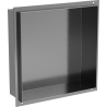 Mexen X-Wall-NR Nischenregal ohne Rahmen 30 x 30 cm, gebürstetes Gun Gray - 19E1303010