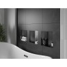 Mexen X-Wall-NR Nischenregal ohne Rahmen 30 x 30 cm, gebürstetes Gun Gray - 19E1303010
