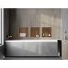 Mexen X-Wall-R Nischenregal mit Rand 30 x 30 cm, gebürstetes Kupfer - 19C0303010