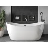 Mexen X-Wall-R Nischenregal mit Kragen und Regal 30 x 30 cm, gebürstet Gun Gray - 19E0303010S