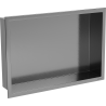 Mexen X-Wall-R Nischenregal mit Rahmen 45 x 30 cm, gebürstet in Gun Gray - 19E0453010
