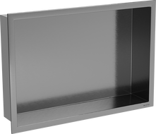 Mexen X-Wall-R Nischenregal mit Rahmen 45 x 30 cm, gebürstet in Gun Gray - 19E0453010