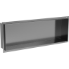 Mexen X-Wall-NR Nischenregal ohne Flansch 60 x 20 cm, gebürstetes Gun Gray - 19E1602010