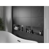 Mexen X-Wall-NR Nischenregal ohne Flansch 60 x 20 cm, gebürstetes Gun Gray - 19E1602010