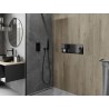 Mexen X-Wall-NR Nischenregal ohne Flansch 60 x 20 cm, gebürstetes Gun Gray - 19E1602010
