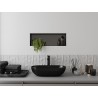 Mexen X-Wall-NR Nischenregal ohne Flansch 60 x 20 cm, gebürstetes Gun Gray - 19E1602010