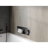 Mexen X-Wall-NR Nischenregal ohne Flansch 60 x 20 cm, gebürstetes Gun Gray - 19E1602010