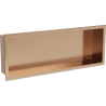 Mexen X-Wall-R Einbauwandregal mit Rahmen 60 x 20 cm, gebürstetes Kupfer - 19C0602010
